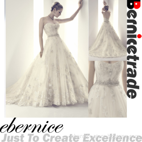 Charming New Lace Wedding Dress Bridal Gowns